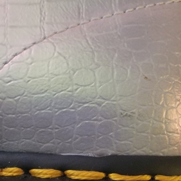 Dr Martens Iridescent Croc Pattern Pascal 1460 Lace Up Boots - Picture 14 of 14